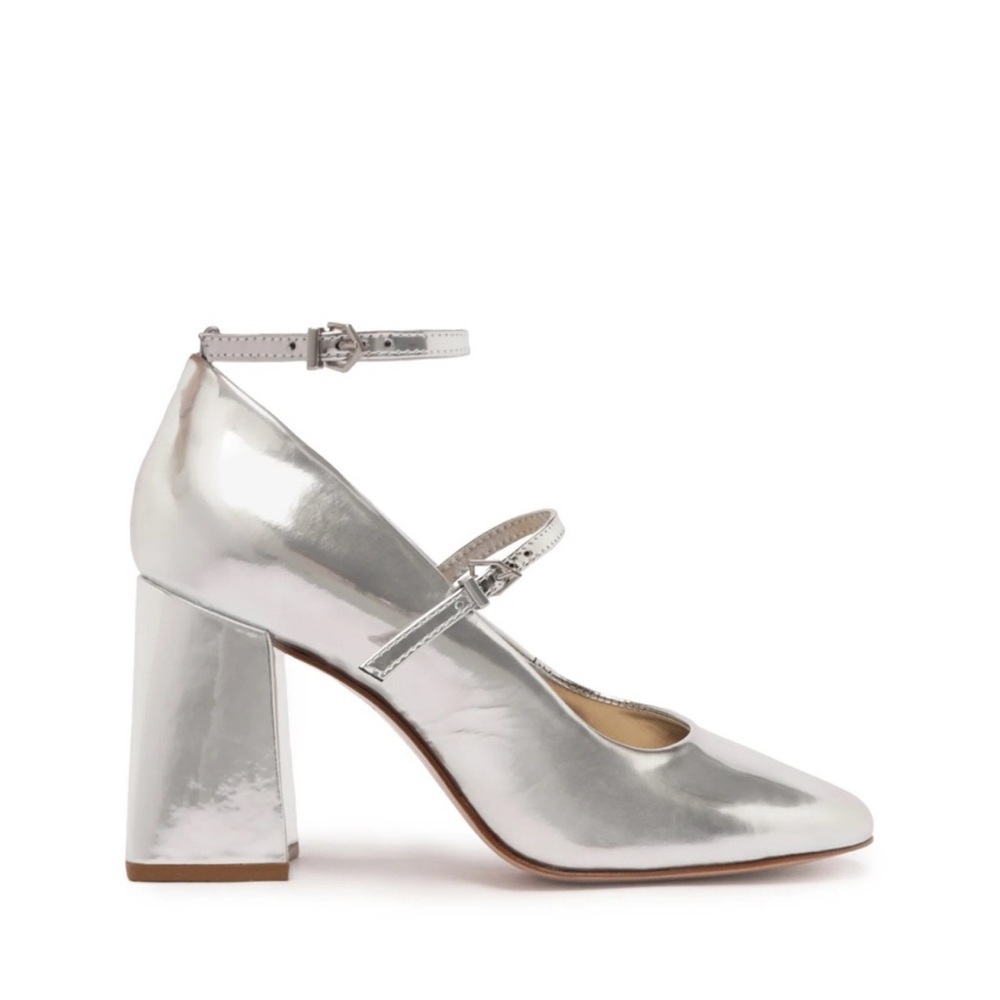 Schutz - Dorothy High Pump - Size 8 - Silver